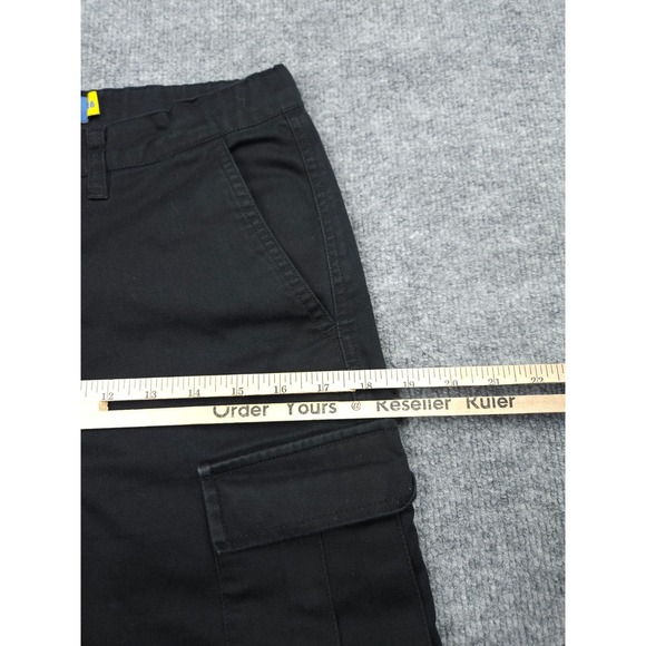 Empyre Cargo Pants Men's 28 ( FITS 28 x 25) *HEMMED* Black - Picture 5 of 14